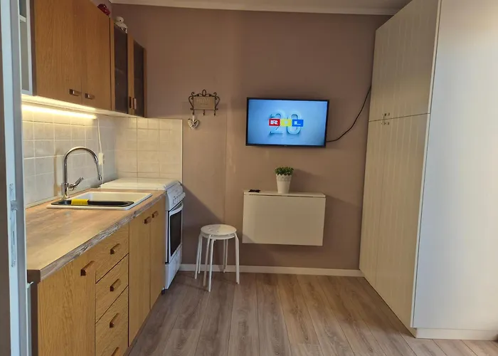 公寓 Small With Astonishing Seaview, Few Minutes From Beaches 奈维斯